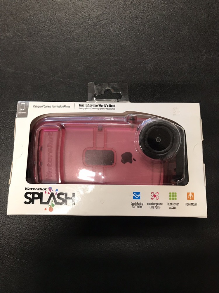 Watershot Splash Waterproof Camera Housing for iPhone