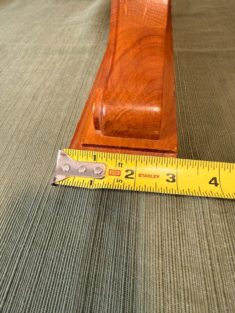 Nice Wooden Mantel Quartz Clock, 16"