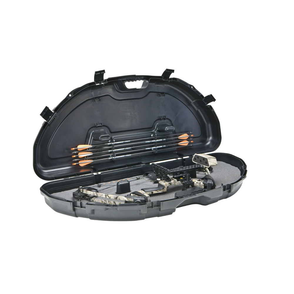 Protector Bow Case Compact Hard Case Archery Storage Black, Fast Shipping
