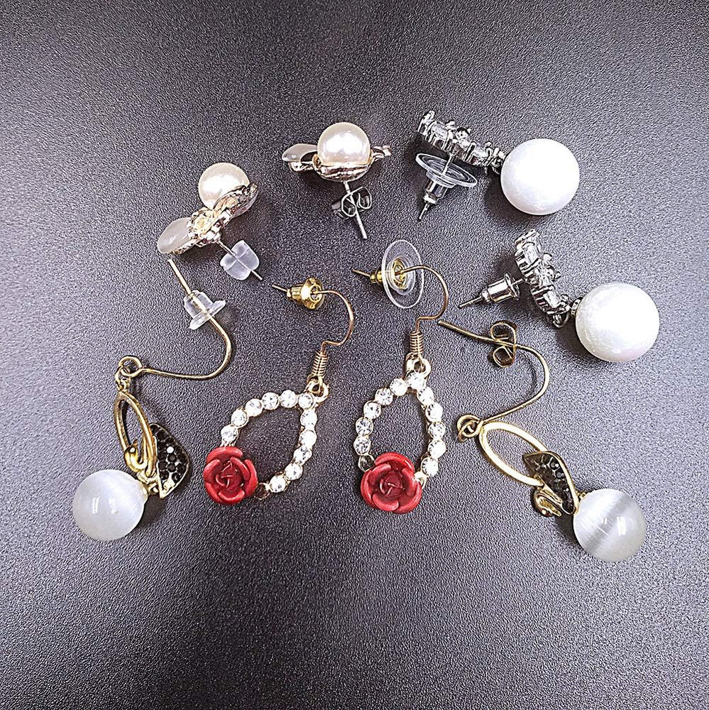 1080Pcs Earring Backs, Earring Backings, Earring Safety Back Pads Backstops Stop