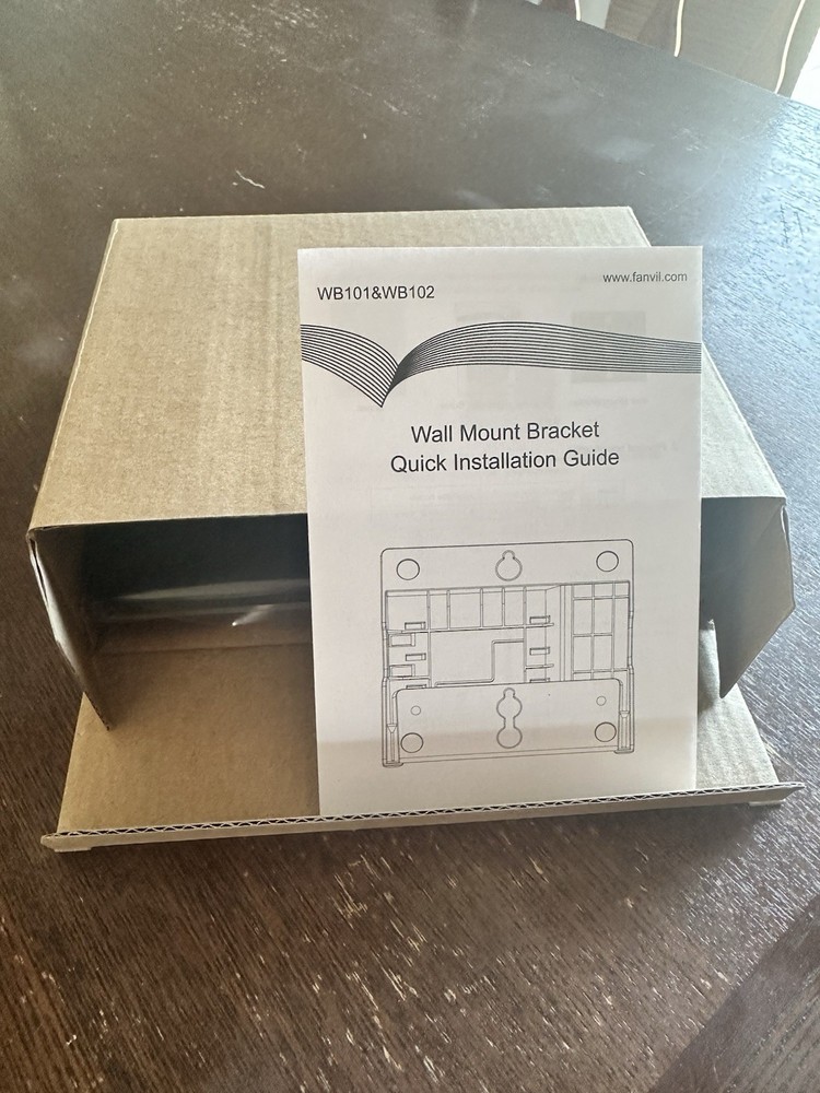 Fanvil Wall Mount Bracket Kit - Model WB 102