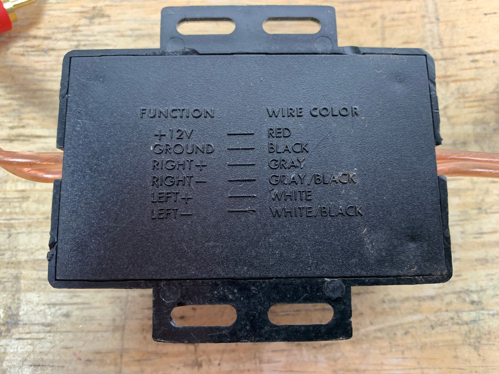 Ground Loop Isolator The Right Connection 08-059 Car Audio Part