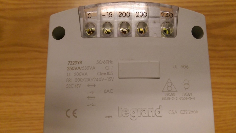 LEGRAND 7329 YR TRANSFORMER (7329YR)