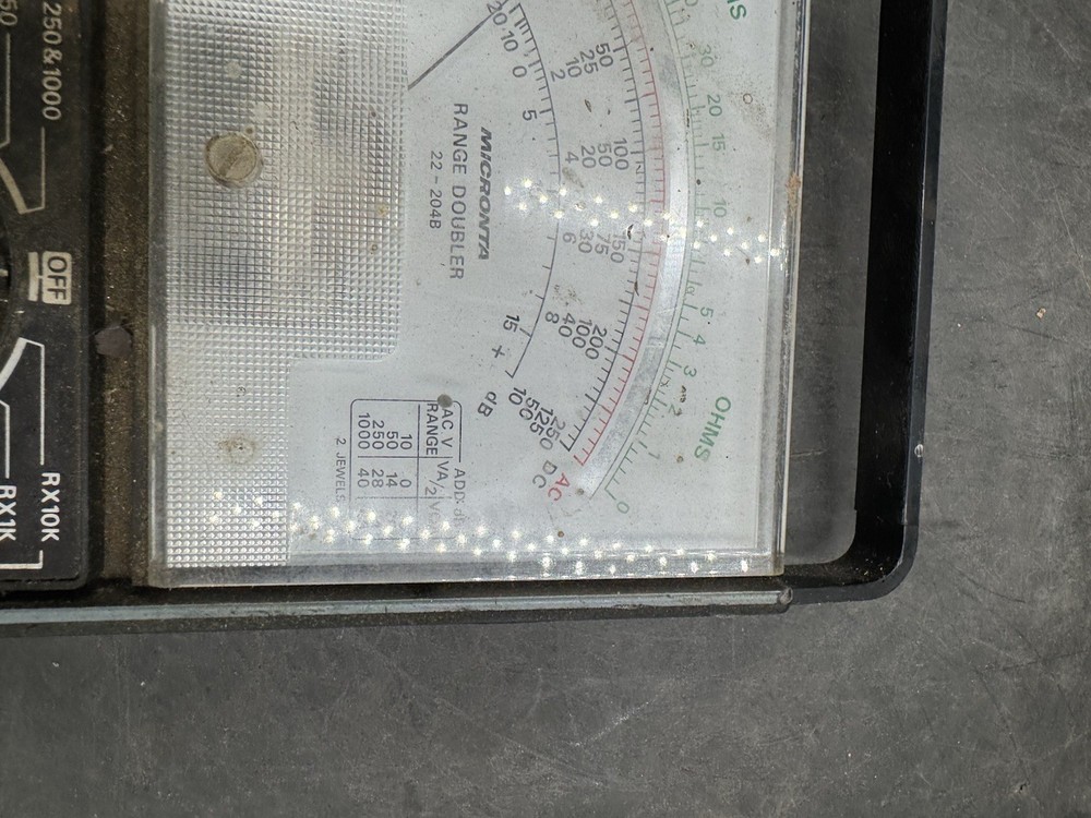 Micronta 43 Range Doubler Multitester 22-204B Untested