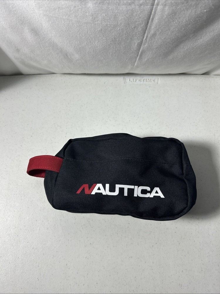 Nautica Black Toiletry Bag
