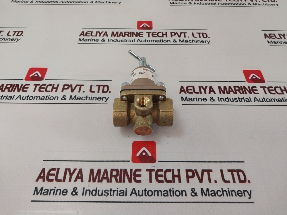 Watts 0335010 1/2"Compact Water Pressure Regulator 3-50 PSI