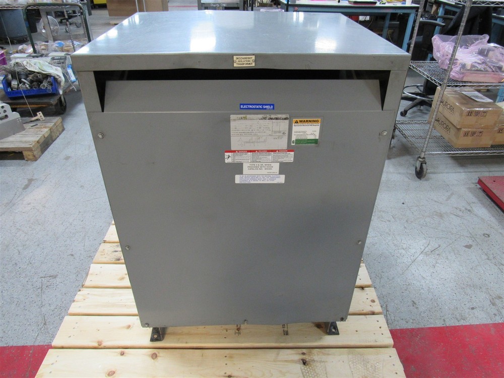 SQUARE D THREE PHASE TRANSFORMER 93kVA 93T145HISDIT