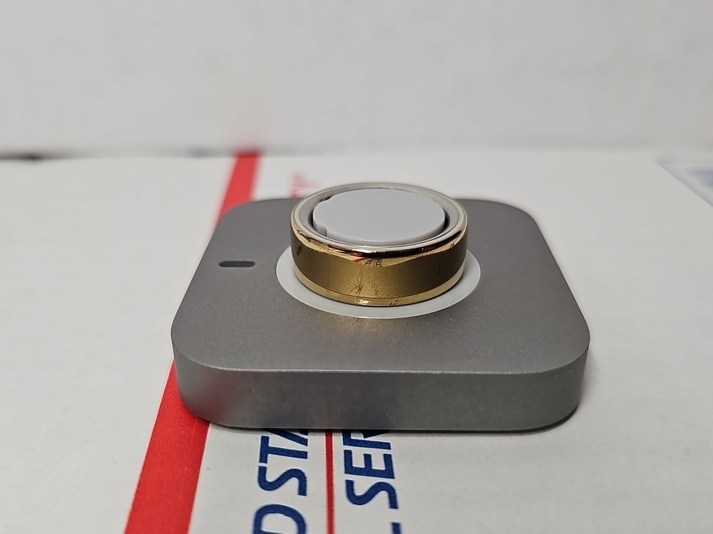 Our Ring 4 Smart Ring, Size 8, Gold - USED/SEE DESCRIPTION