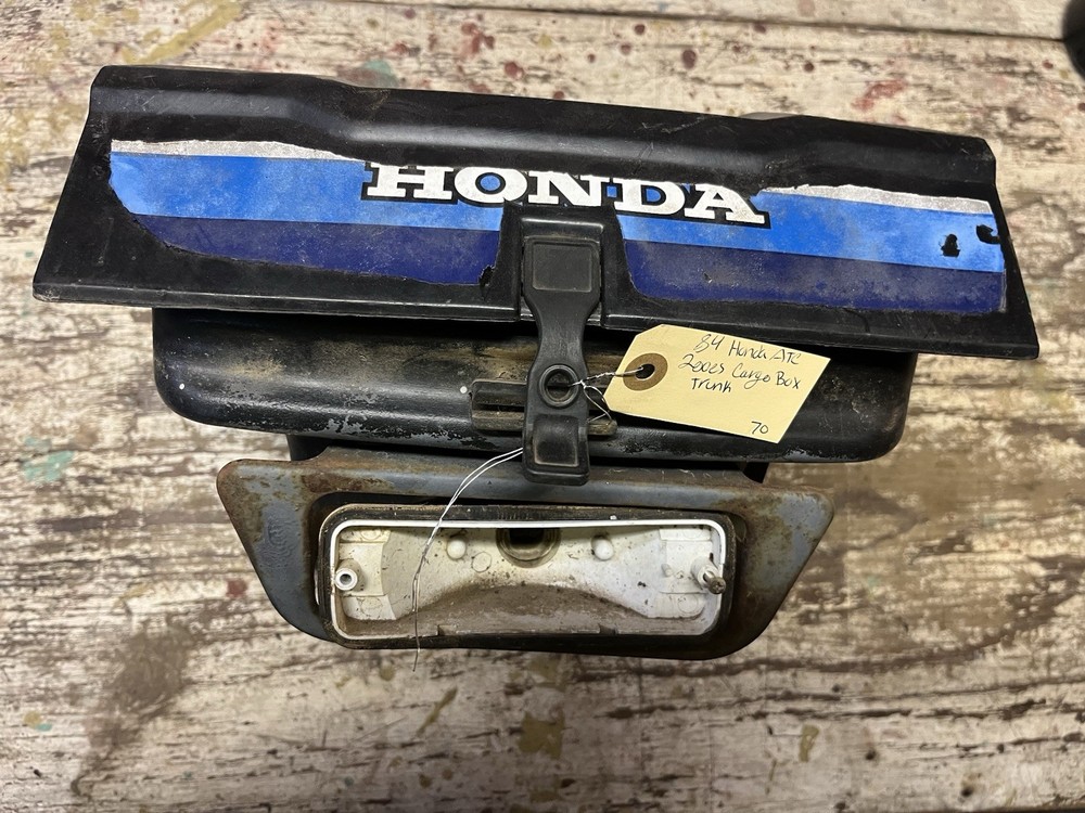 84 Honda ATC 200es Cargo Box Trunk