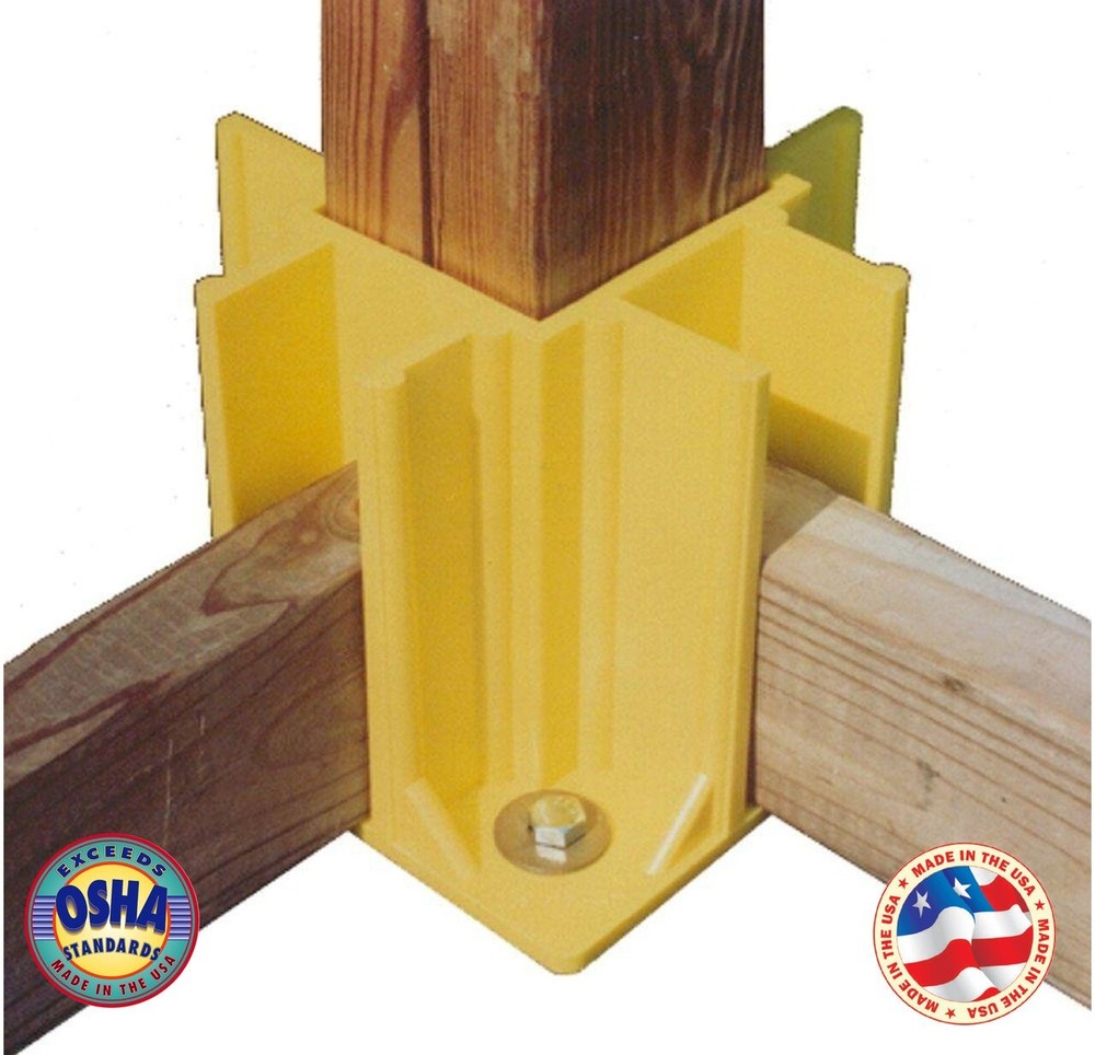 Safety Boot Guardrail Base - sold by EACH