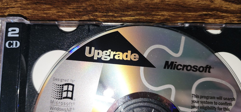 Microsoft Office 2000 Professional UPGRADE Edition w/ Product Key - 2 Discs