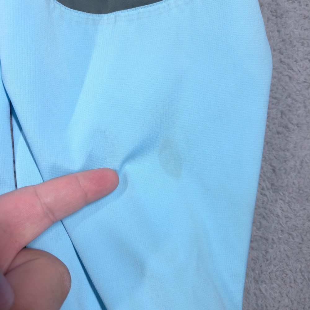 Zero Restriction Tour Series Jacket Men's 2XL Light Blue 1/4 Zip Pullover Golf