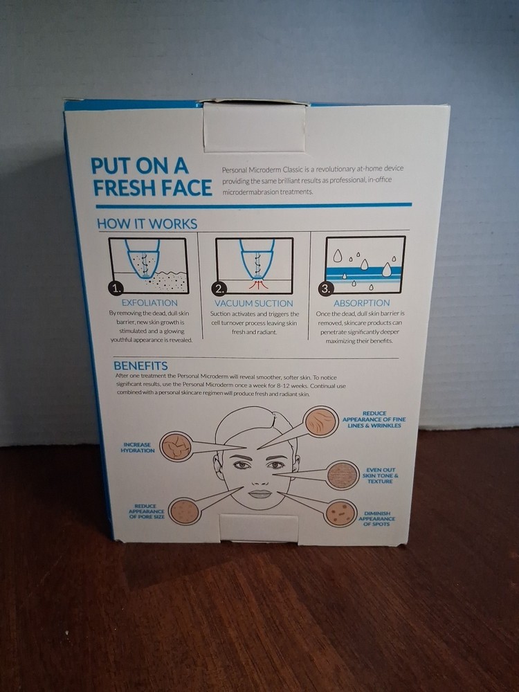 pmd Personal Microderm Classic, At-Home Microdermabrasion Machine