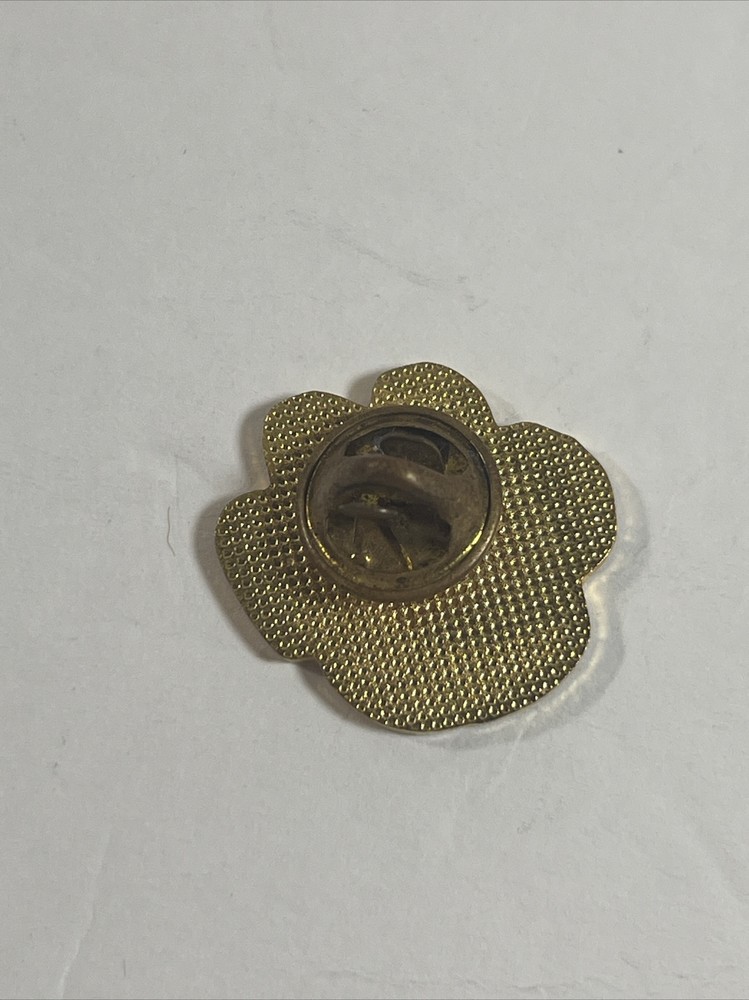Perfect Attendance Lapel Hat Pin Animal Paw