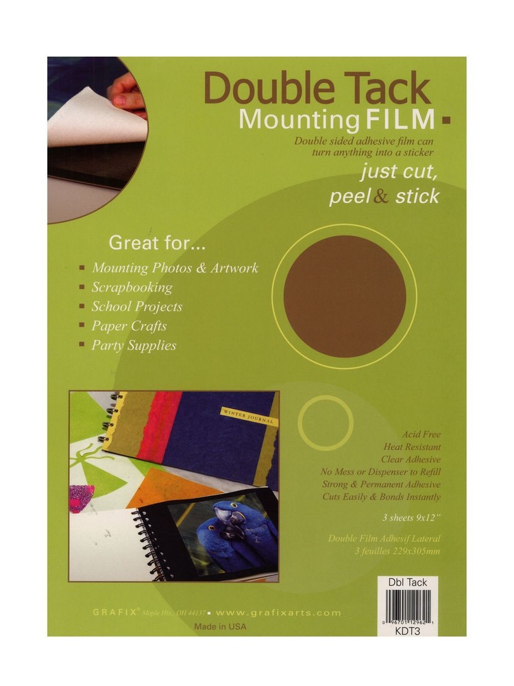 Grafix Double Tack Mounting Film