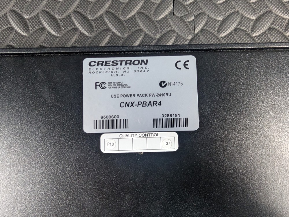 Crestron cnx-pbar4 Used Tested and Working