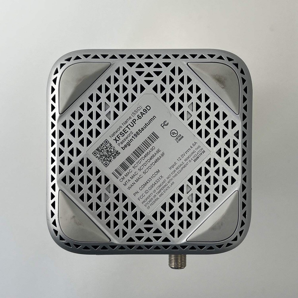 Comcast XB7-T Gateway CGM4331COM