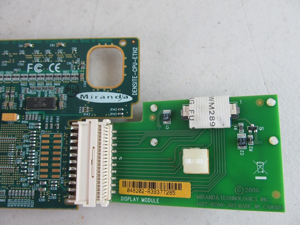 Miranda Densite-CPU-ETH Controller Card