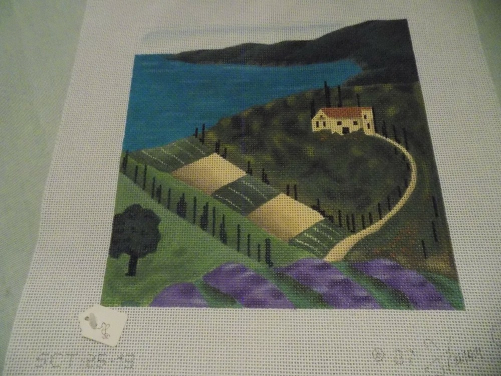 HAND PAINTED SENIC VIEW