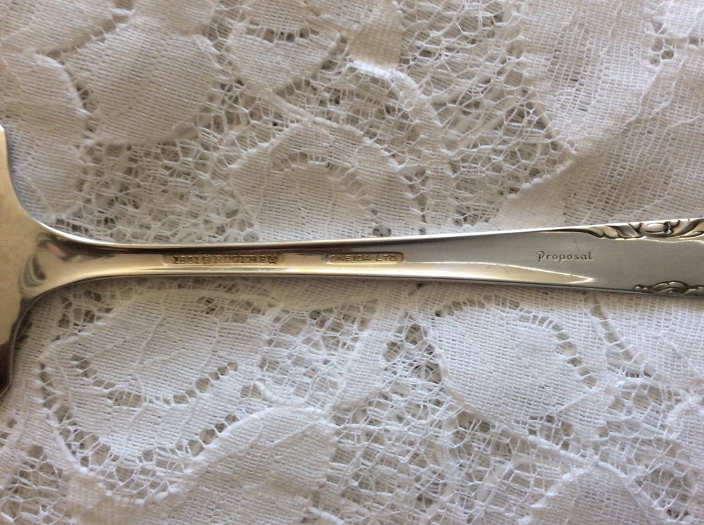 Vtg 38p Rogers-Oneida Ltd~Proposal~Silverplate Flatware