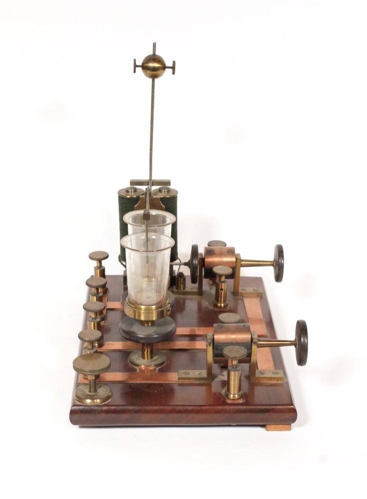 C. 1860 Foucault Switch * Early, Automatic Electrical Interrupter * Exceptional