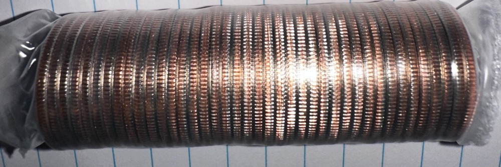 2007-D Nevada Uncirculated State Quarters Roll Roll T/T