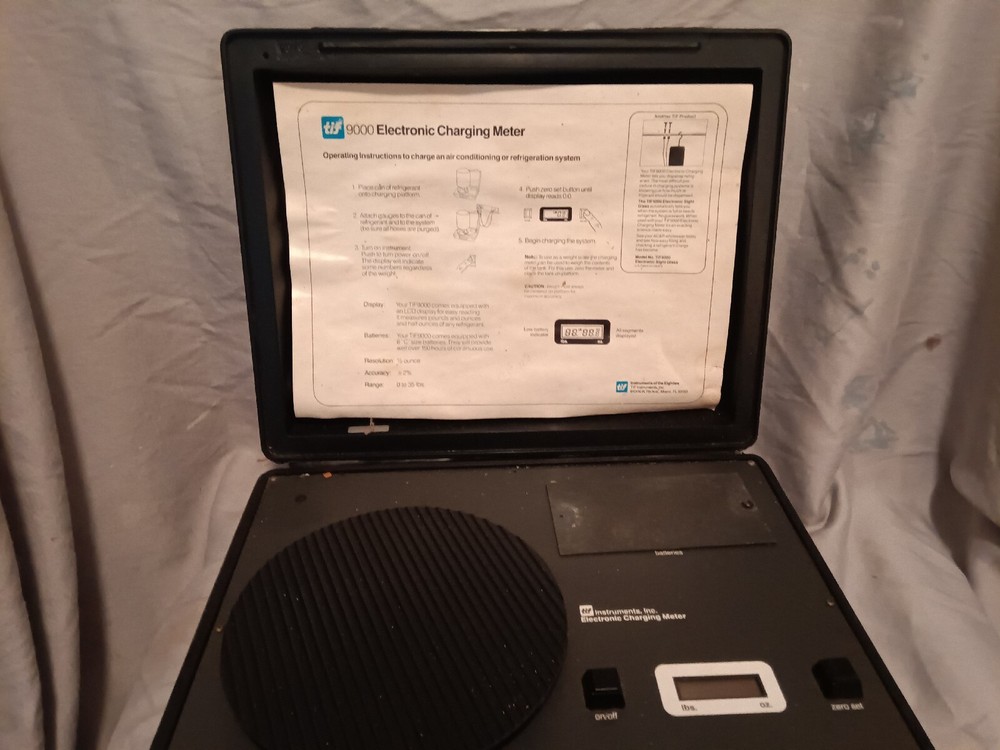 TIF 9000 Electronic Charging Meter Scale