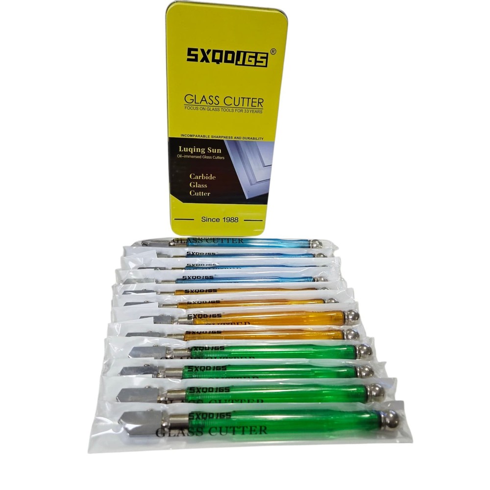 Professional Glass Ceramic Cutter Carbide Tools Box x 12 PCS