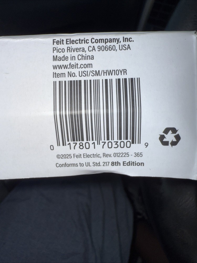 Universal Security Instruments Combination Alarm Smoke & Fire