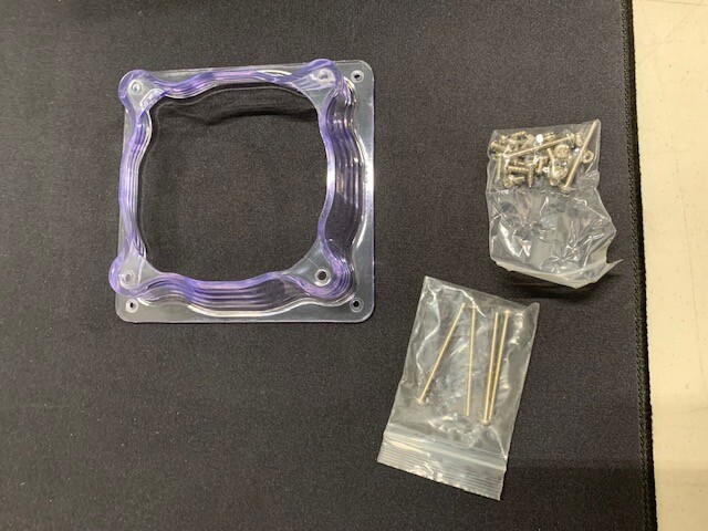 UV Reactive Fan Adapter 92~120mm