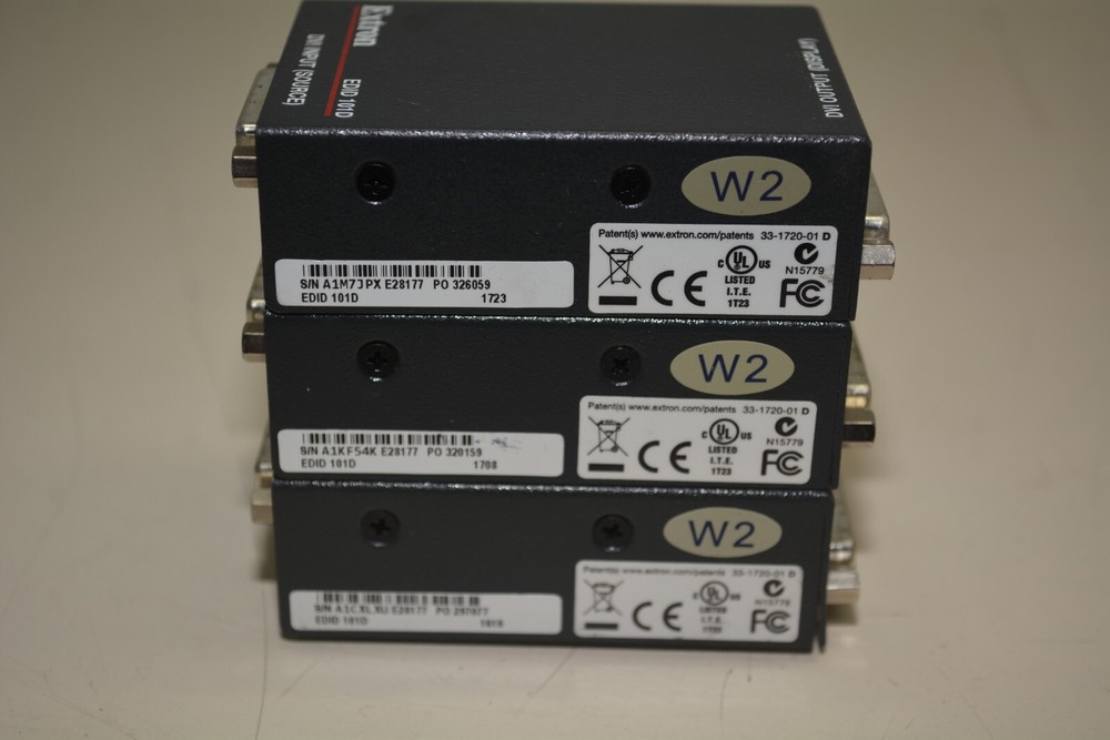 Extron EDID 101D DVI Emulator Minder Input Emulator EDID 101 #W2569