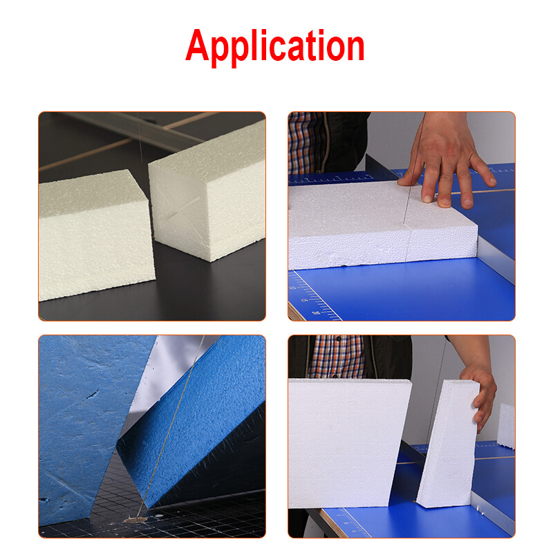 110V Desktop Hot Wire Foam Cutting Machine Hot Cutting Tool Table Size 90*90cm
