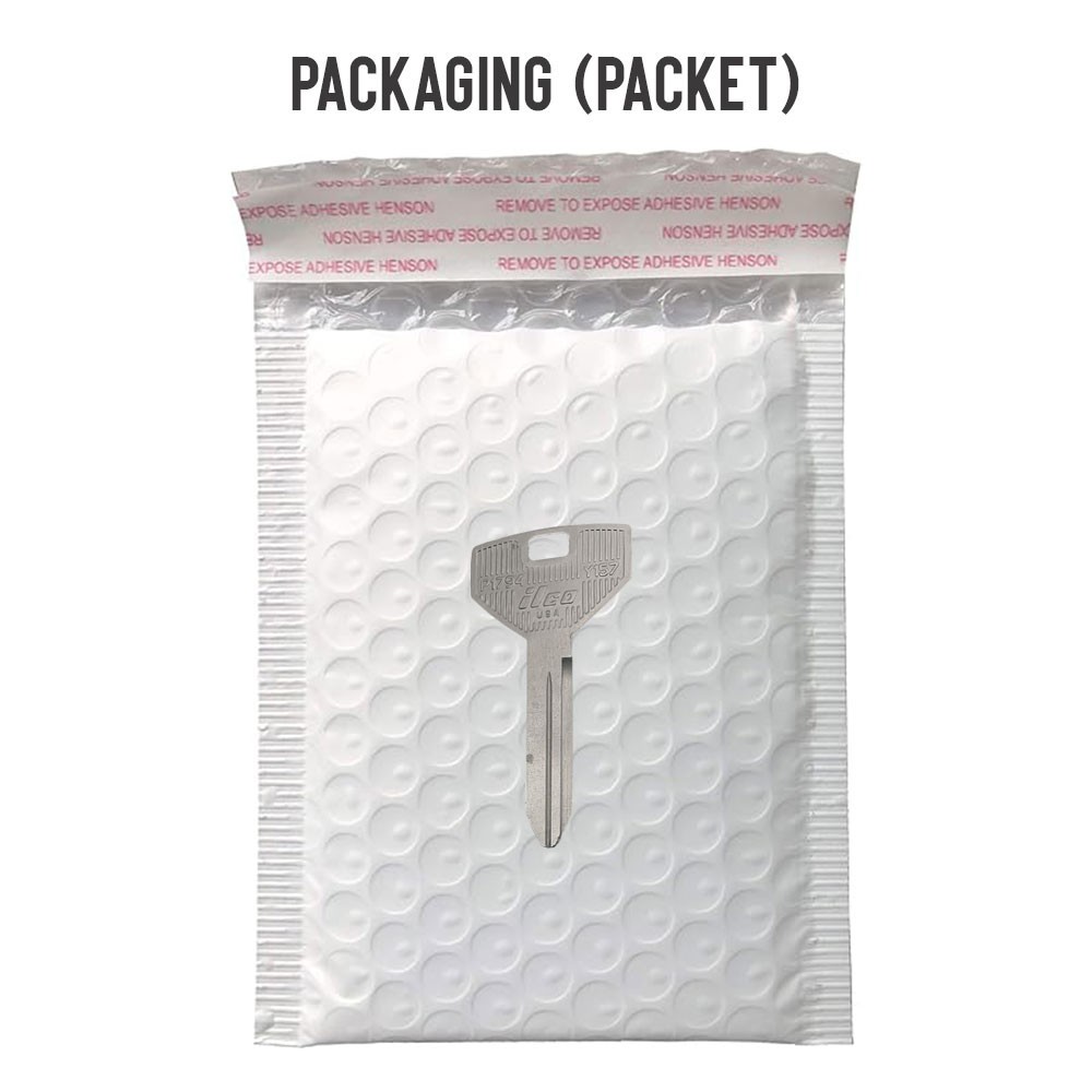 Y157 / P1794 Key Blank Nickel