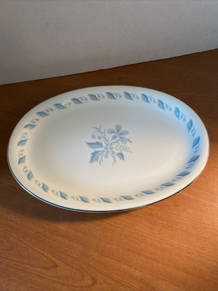 Abalone China ~ "Sky Flower" ~ OVAL Serving Platter