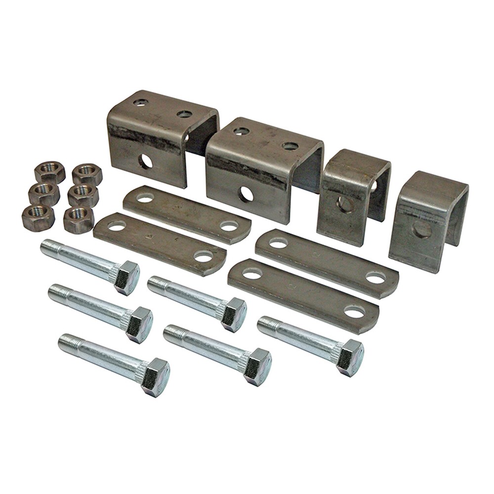 Trailer Spring Hanger Kit for Double Eye Springs - Single Axle (HK1-D100)