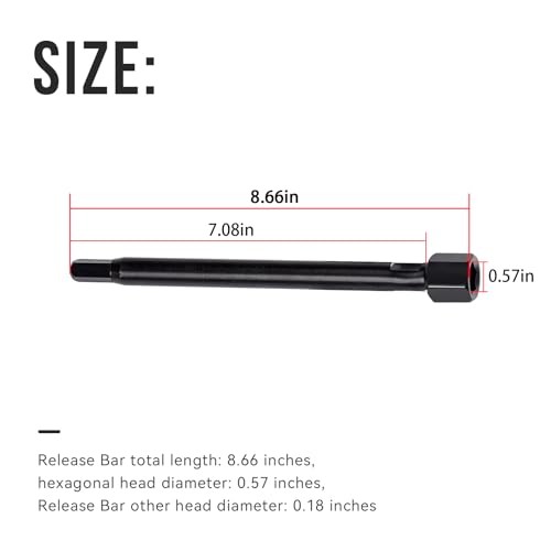 Spare Tire Release Bar(1PCS) Compatible with Dodge Ram Promaster Van Jack