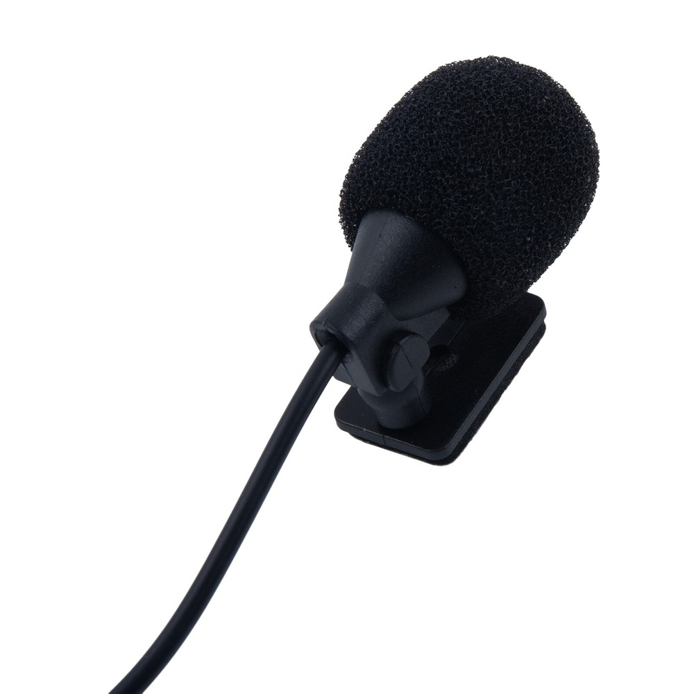 Microphone Black Replacement Vehicle Windproof Car Electronics Accessories