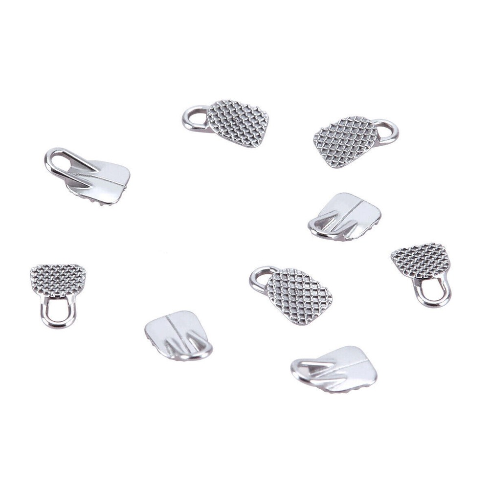 Dental Ortho 10 Pcs Bondable Round/Rectangular Traction Hook Monoblock/Split