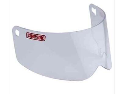 Simpson Motorcycle Helmet Replacement Shield Medium/Large - Clear 89100MB