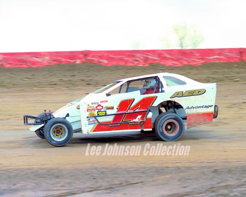1994 Alan Johnson 8x10 print Northeast Big Block Dirt Modified