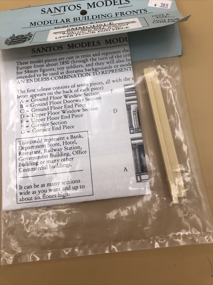 Santos Models SMMOD01-E Upper Floor End Piece