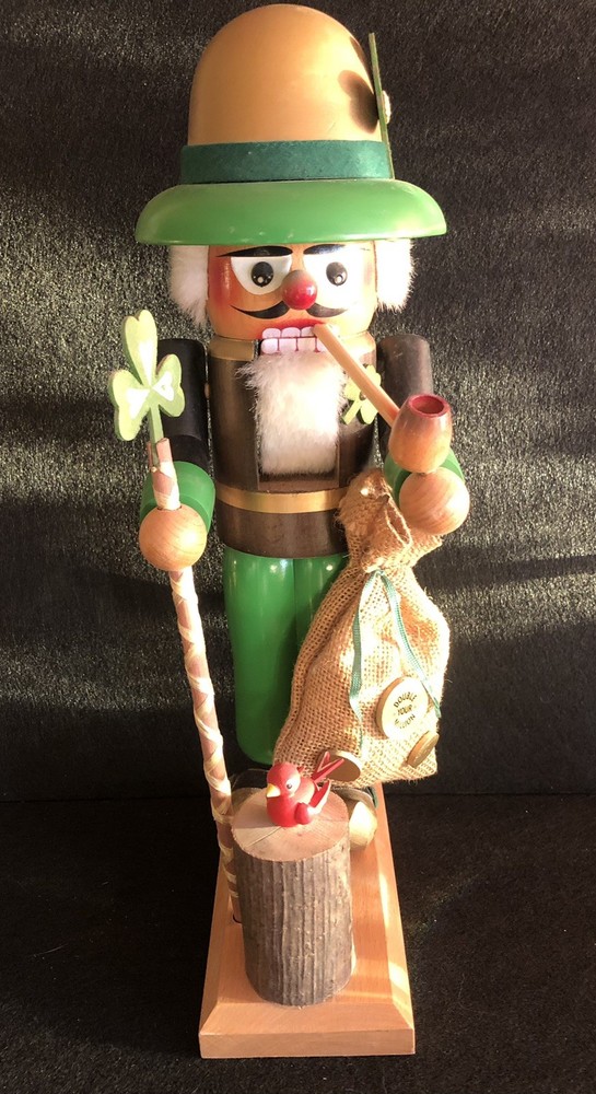 Steinbach Germany Nutcracker ST PATRICK Lucky Irish Leprechaun