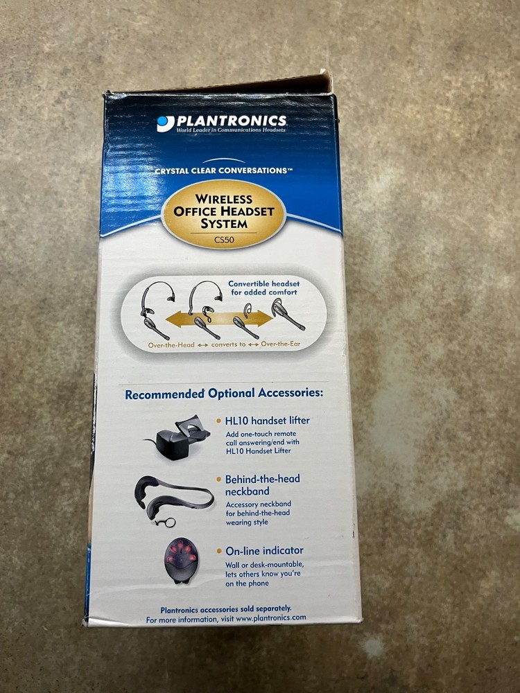 Plantronics CS50 Wireless Headset System