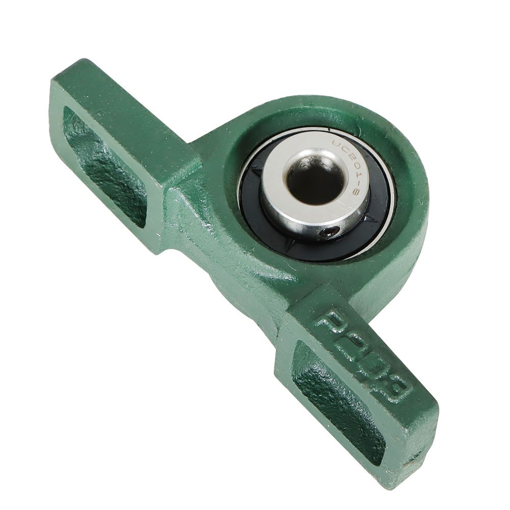 LABLT 4Pcs UCP201-8 1/2" Bore Solid Base Pillow Block Bearing Aligning 2 Bolt