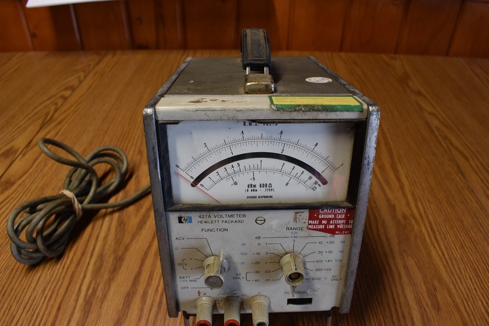 HP Voltmeter 427A Tested