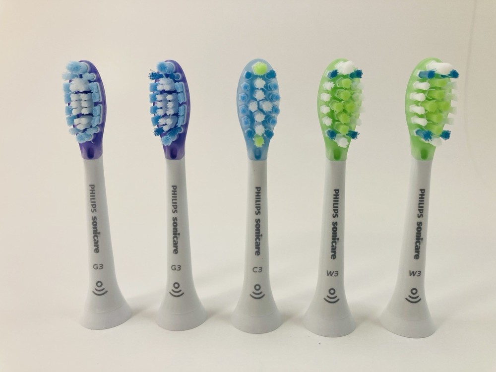 Philips Sonicare C3 G3 W3 Variety Pack Bundle (2 Set) OPEN BOX– One Missing Head
