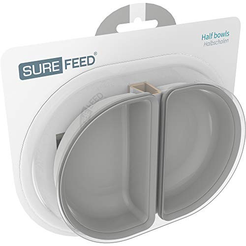 SureFeed Half Bowl Grey