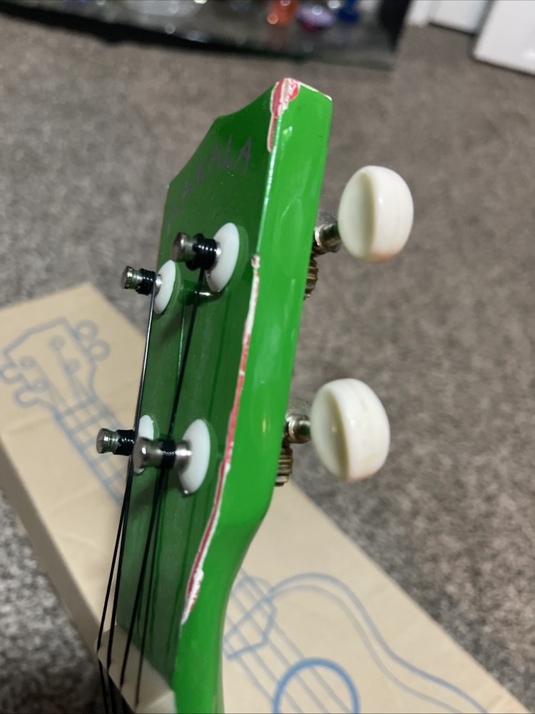 Kala Soprano Dolphin Ukulele - Green