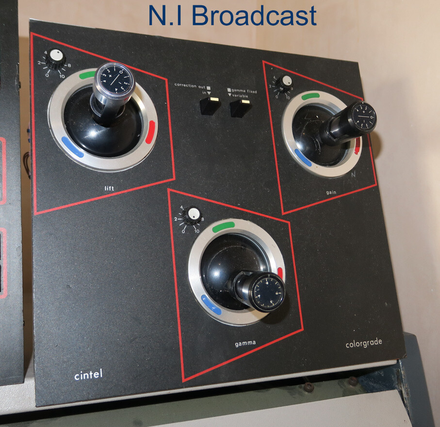 Rank cintel telecine remote panels / modules for desk all sold as shown include