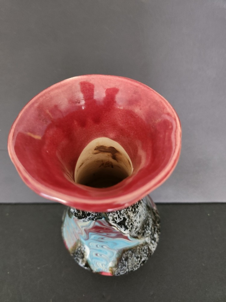 Signed Nimadji Style Pottery Vase